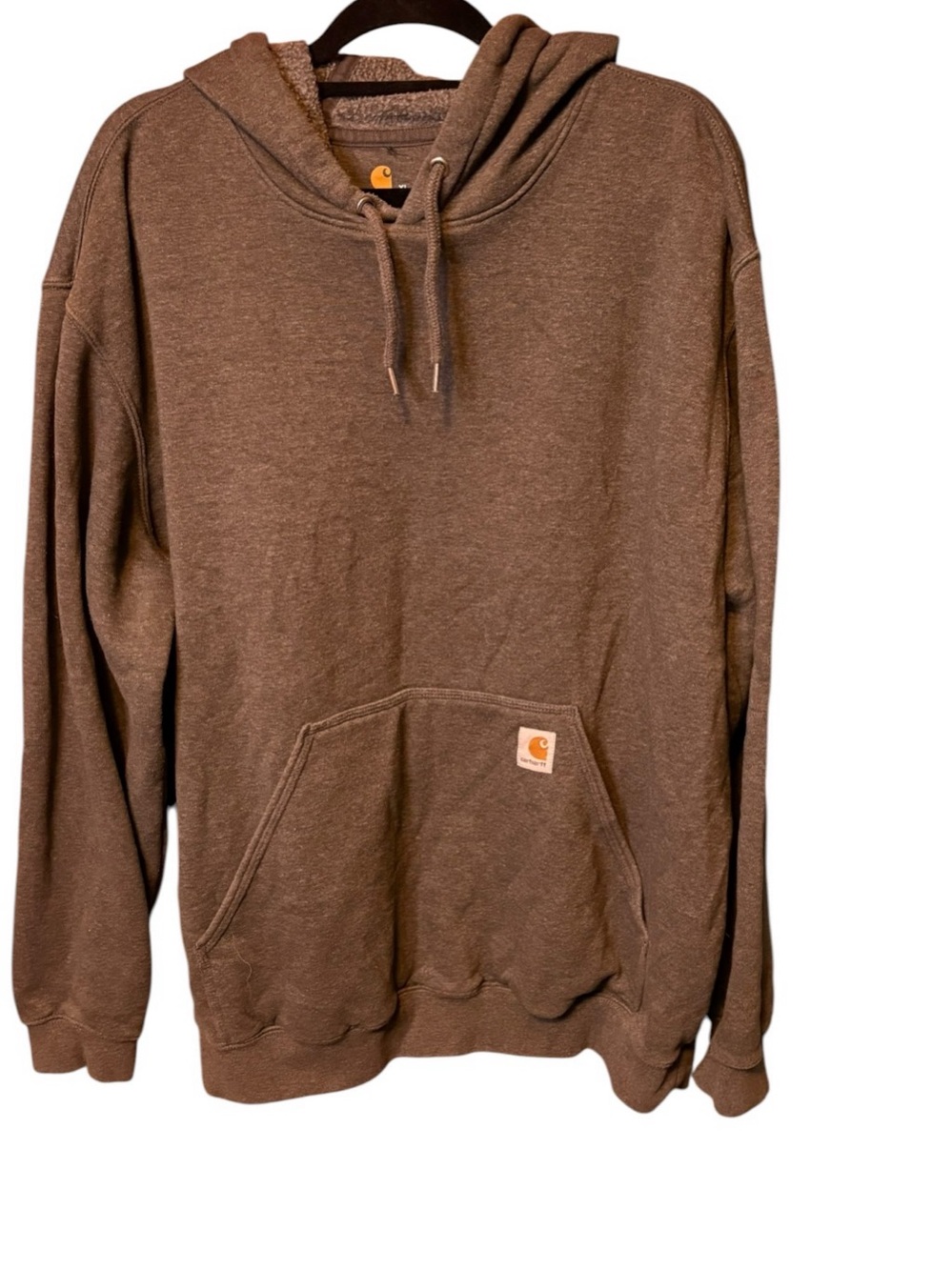 Carhartt Original Fit Sherpa Lined Hoodie Gray Men’s XXL